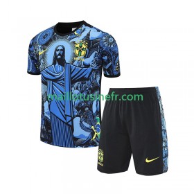 Maillot de Foot Brésil JESUS Domicile 2024-25 Bleu - Enfant